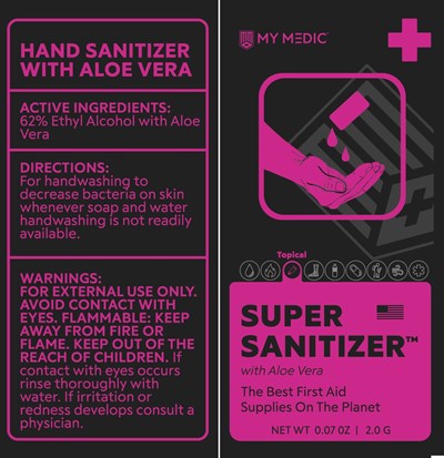 Image Description (My Medic Super Sanitizer)